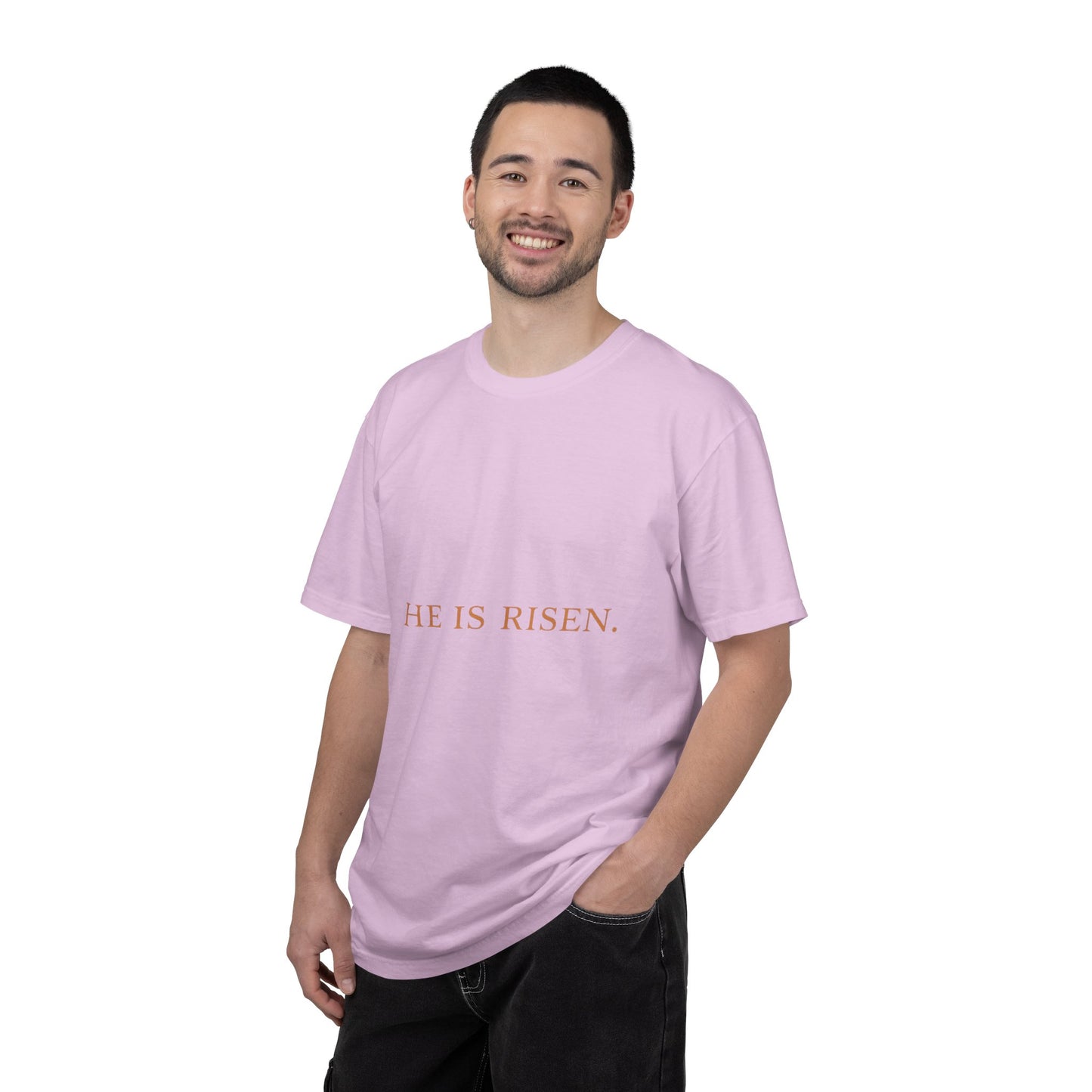 “The Risen Light Tee — Matthew 28:6 Edition ✨”