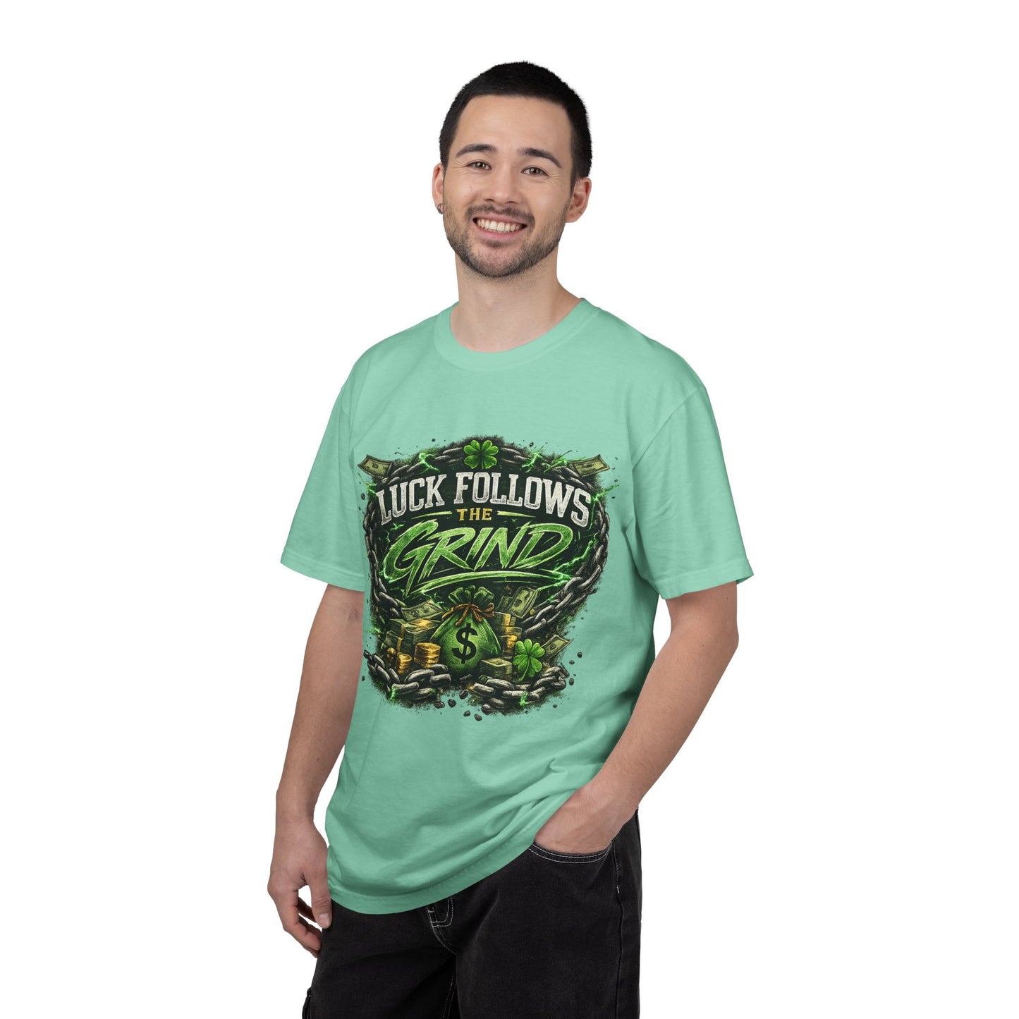 The Emerald Grind – Luck Follows the Hustle