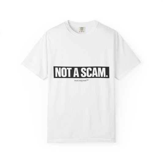 The Not a Scam Tee — April 1 Edition