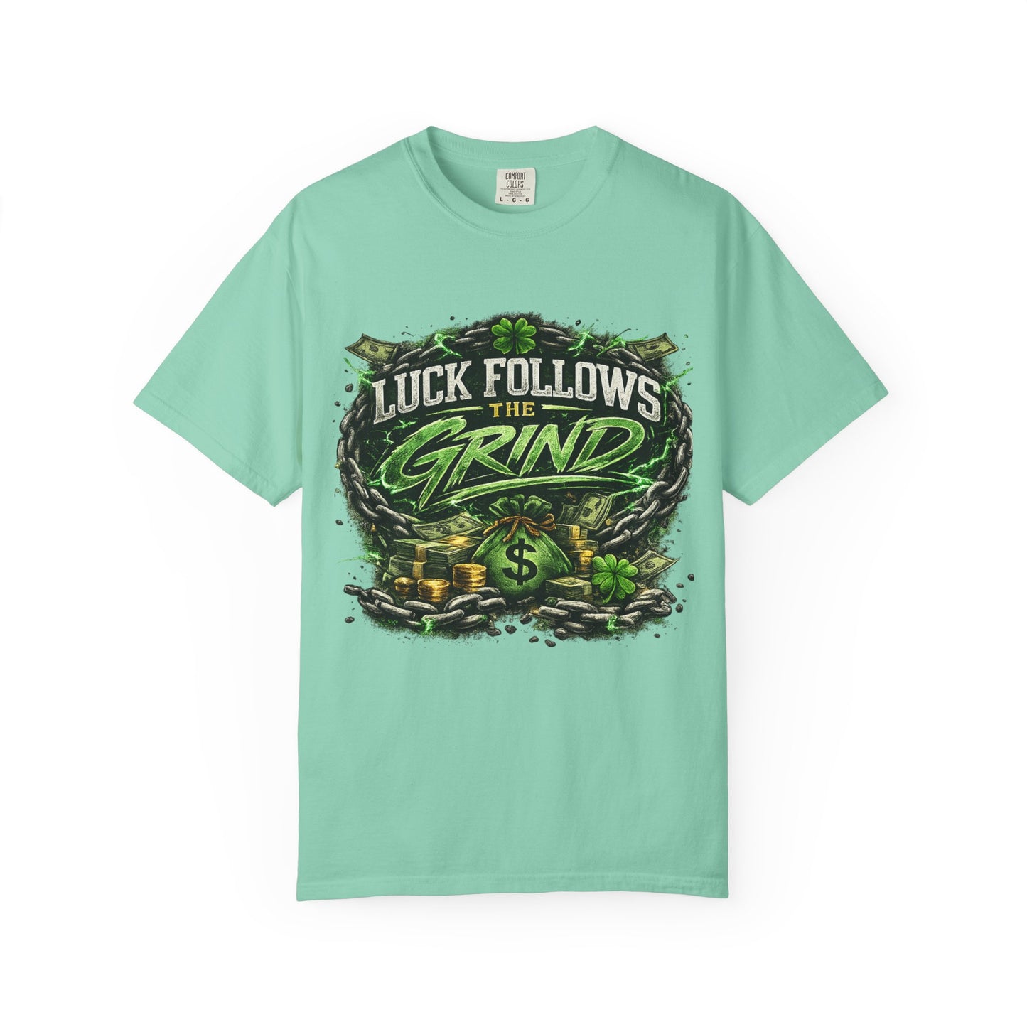 The Emerald Grind – Luck Follows the Hustle