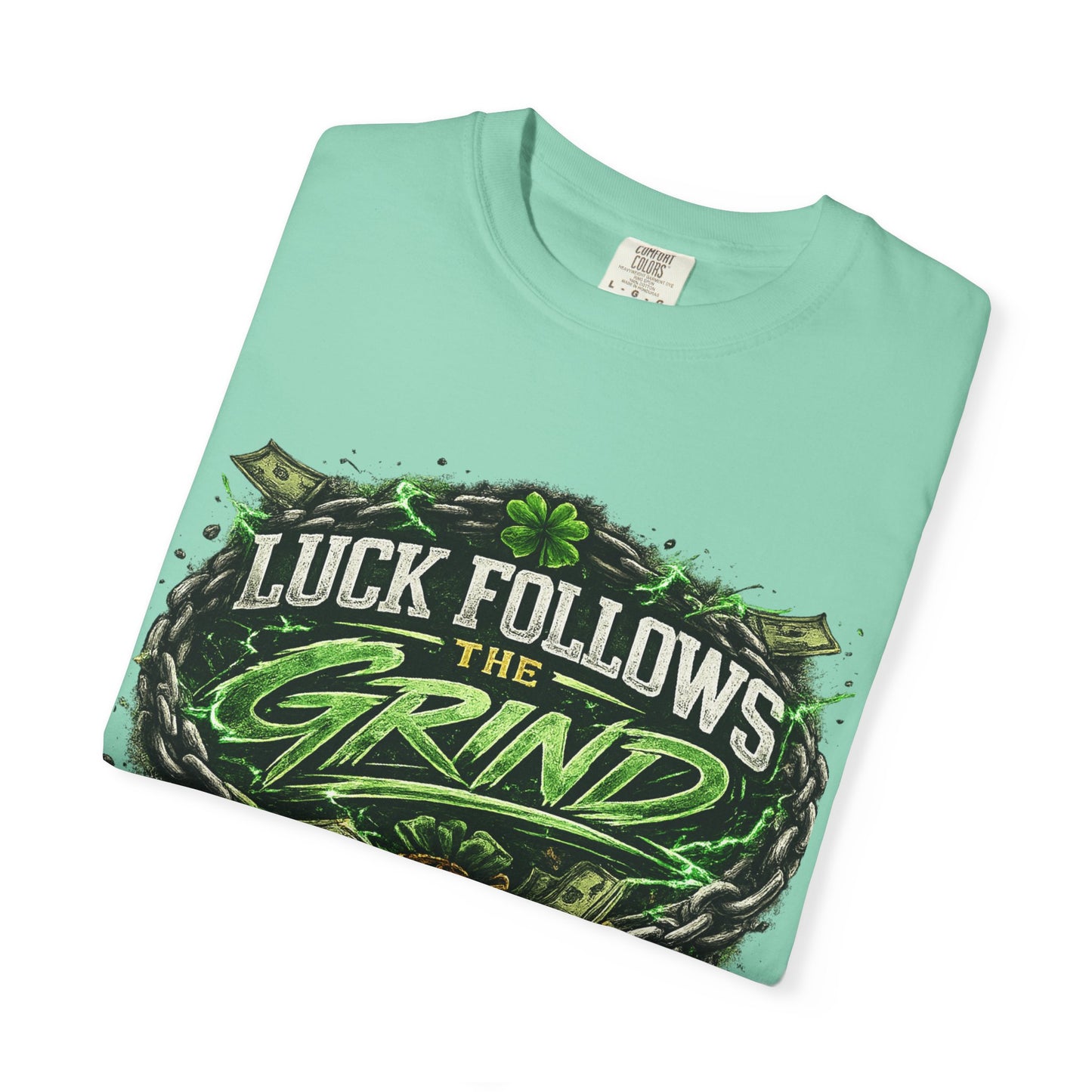 The Emerald Grind – Luck Follows the Hustle
