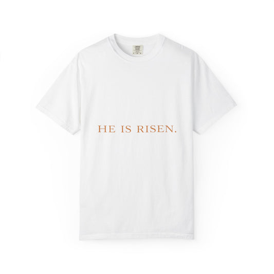 “The Risen Light Tee — Matthew 28:6 Edition ✨”