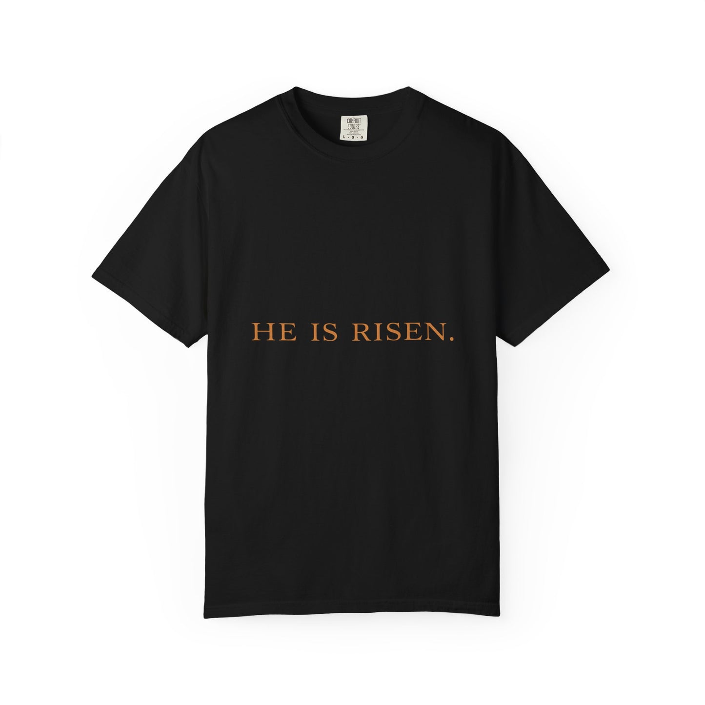 “The Risen Light Tee — Matthew 28:6 Edition ✨”