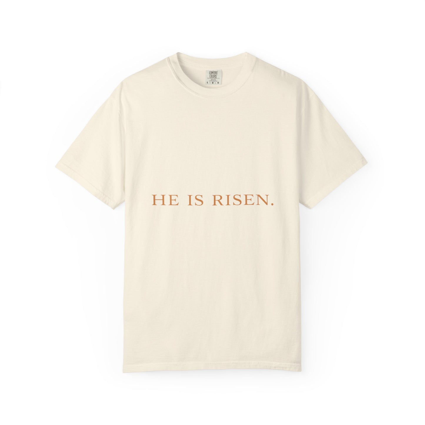 “The Risen Light Tee — Matthew 28:6 Edition ✨”